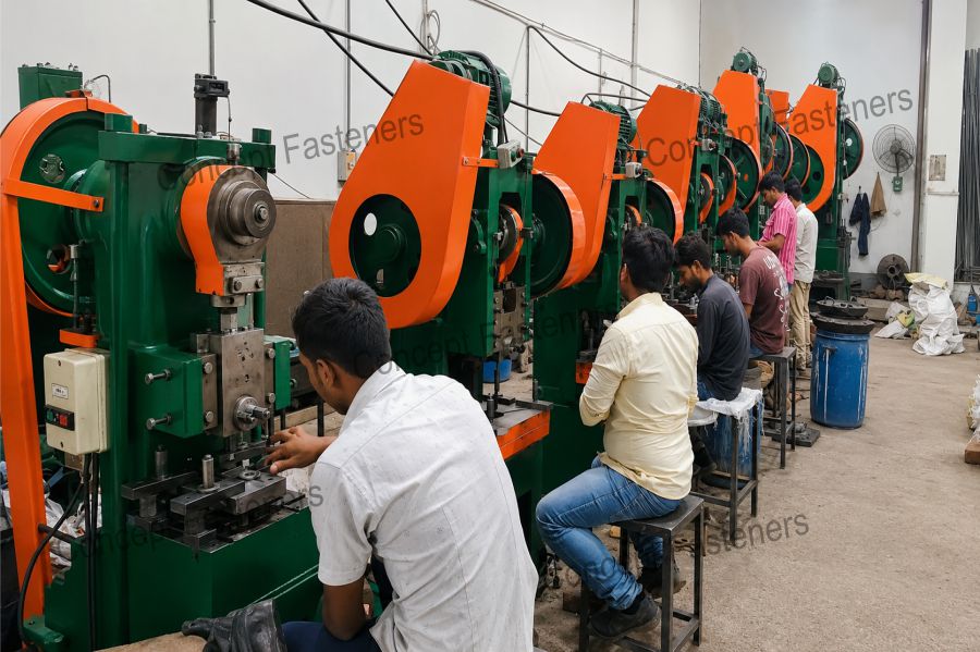 Washer making